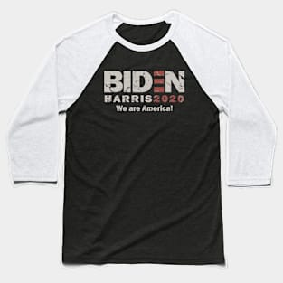 Distressed Biden Harris 20 Baseball T-Shirt